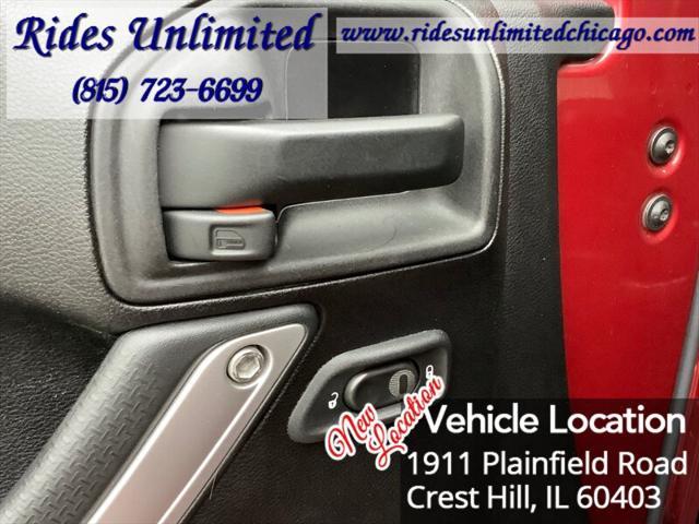 used 2013 Jeep Wrangler Unlimited car, priced at $20,995