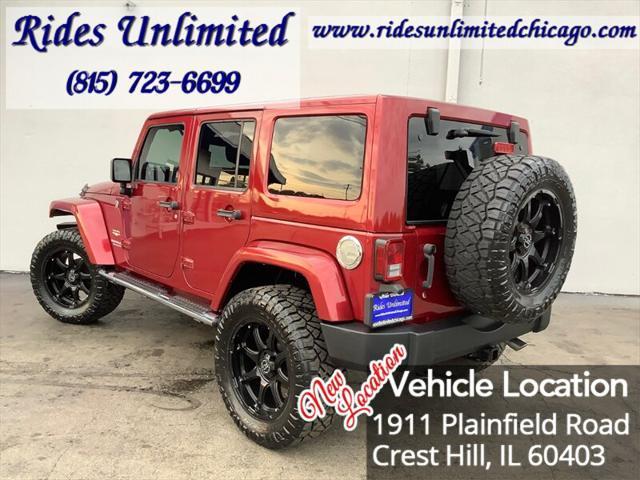 used 2013 Jeep Wrangler Unlimited car, priced at $20,995