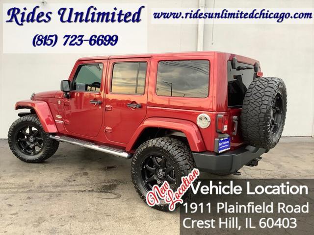 used 2013 Jeep Wrangler Unlimited car, priced at $20,995