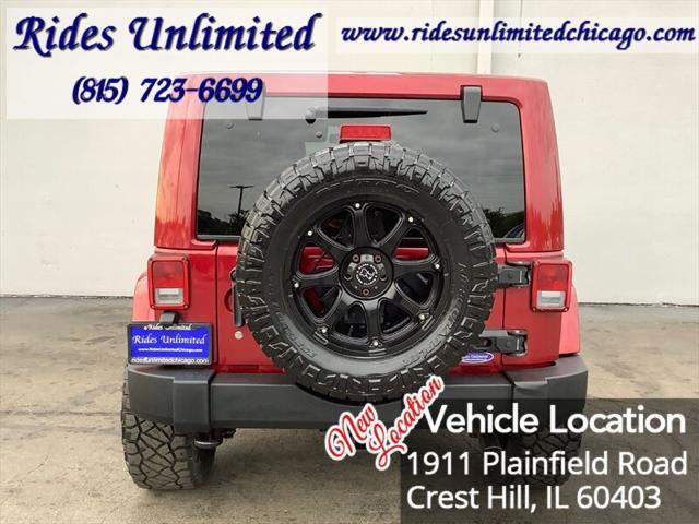 used 2013 Jeep Wrangler Unlimited car, priced at $20,995