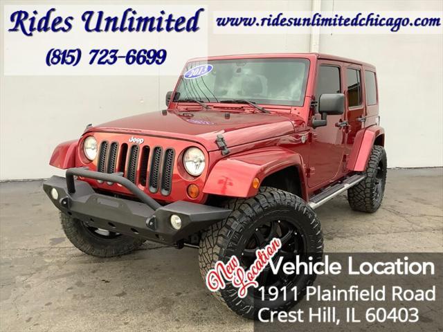 used 2013 Jeep Wrangler Unlimited car, priced at $20,995