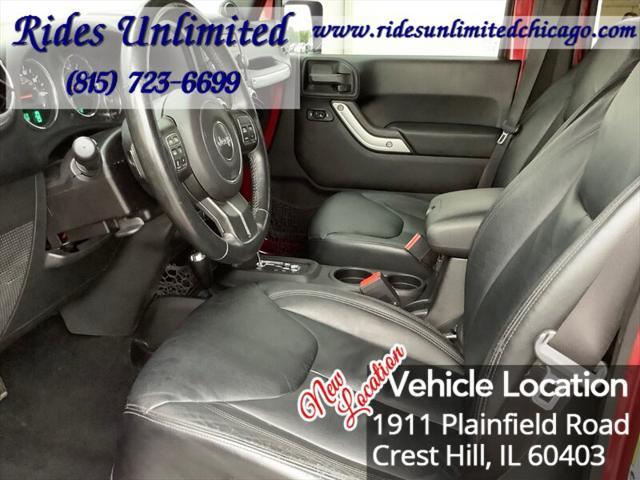 used 2013 Jeep Wrangler Unlimited car, priced at $20,995