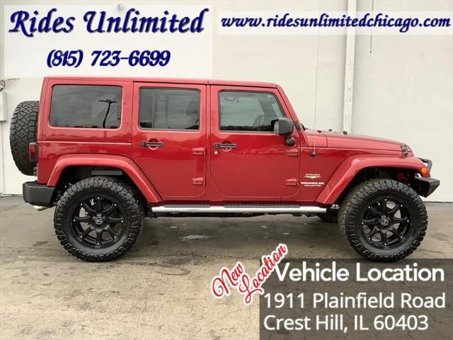 used 2013 Jeep Wrangler Unlimited car, priced at $20,995