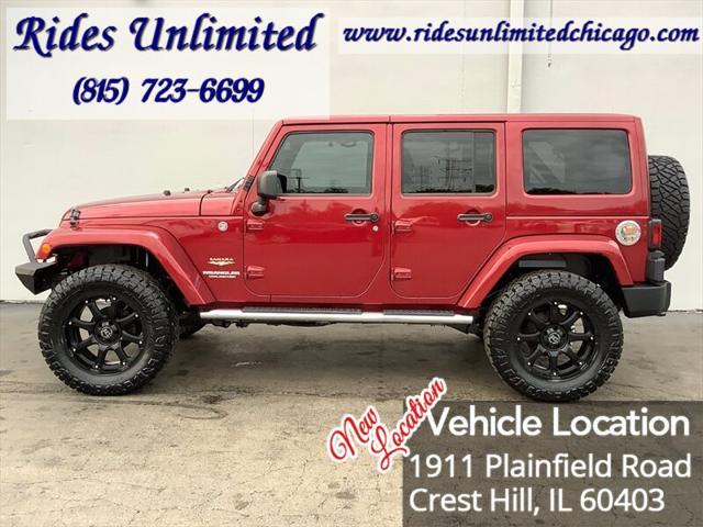 used 2013 Jeep Wrangler Unlimited car, priced at $20,995