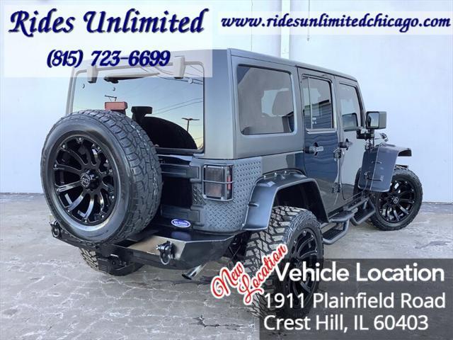 used 2011 Jeep Wrangler Unlimited car, priced at $15,995