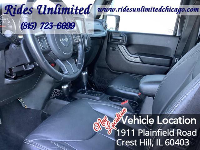 used 2011 Jeep Wrangler Unlimited car, priced at $15,995