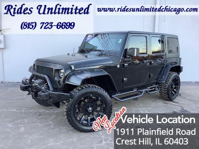 used 2011 Jeep Wrangler Unlimited car, priced at $15,995