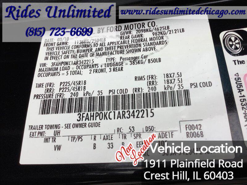 used 2010 Ford Fusion car, priced at $6,495