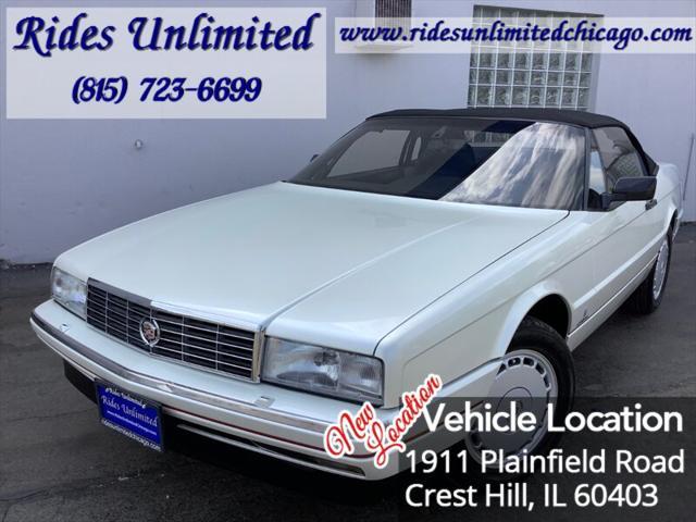 used 1990 Cadillac Allante car, priced at $14,995