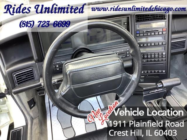 used 1990 Cadillac Allante car, priced at $14,995