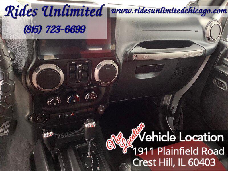 used 2012 Jeep Wrangler Unlimited car, priced at $11,995
