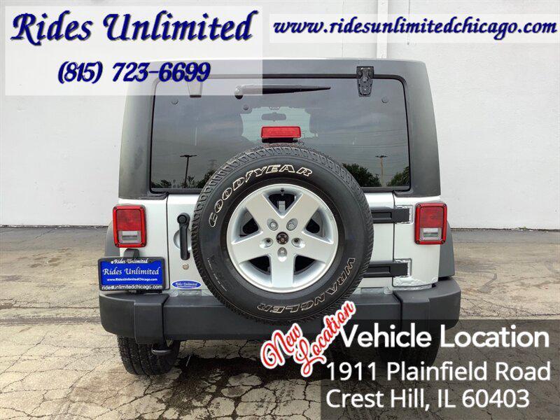 used 2012 Jeep Wrangler Unlimited car, priced at $11,995