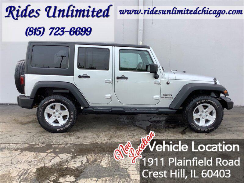used 2012 Jeep Wrangler Unlimited car, priced at $11,995