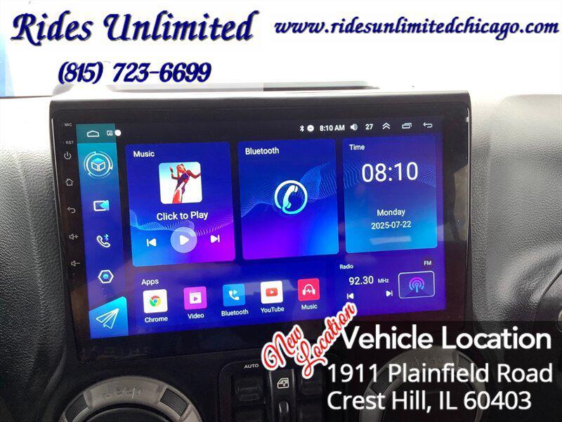 used 2012 Jeep Wrangler Unlimited car, priced at $11,995