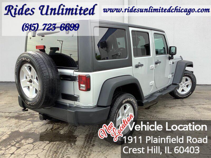 used 2012 Jeep Wrangler Unlimited car, priced at $11,995