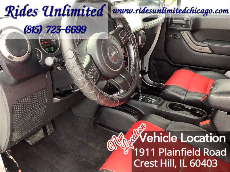 used 2012 Jeep Wrangler Unlimited car, priced at $11,995