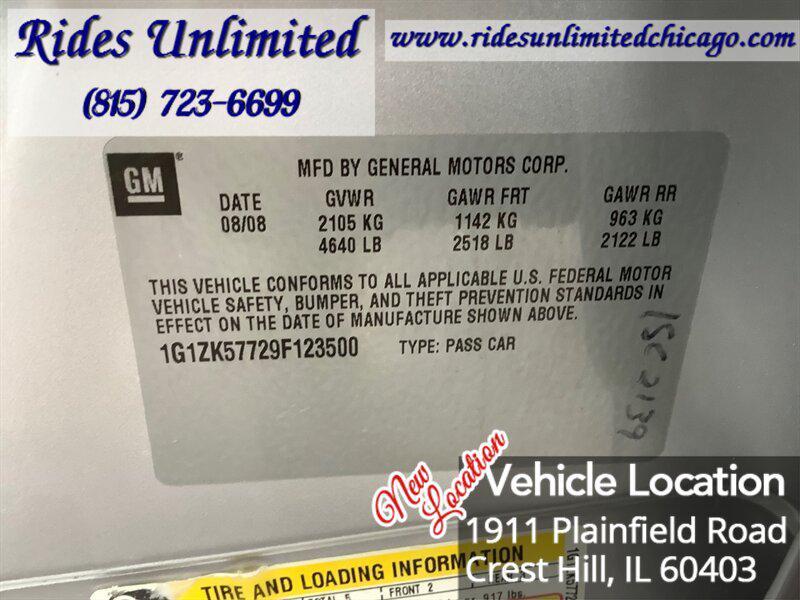used 2009 Chevrolet Malibu car, priced at $6,495