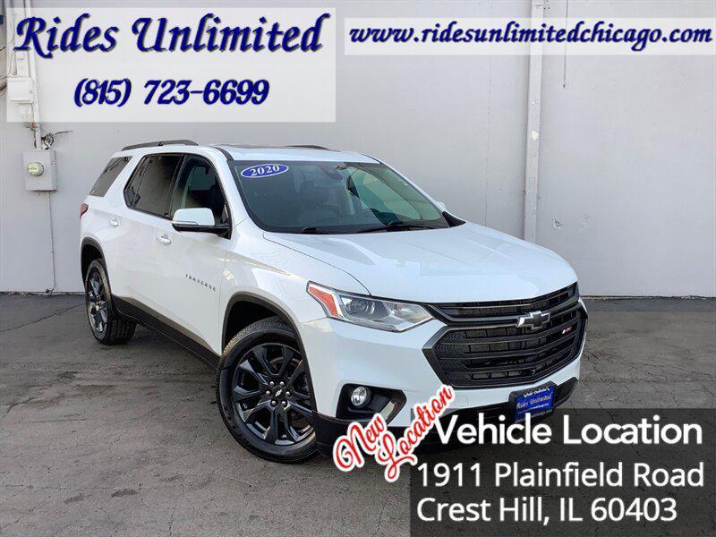 used 2020 Chevrolet Traverse car, priced at $29,995