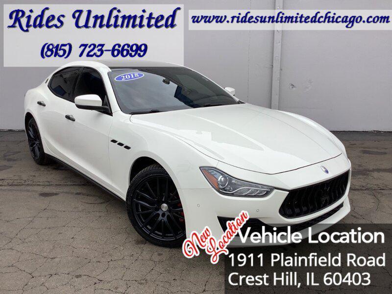 used 2018 Maserati Ghibli car, priced at $15,995
