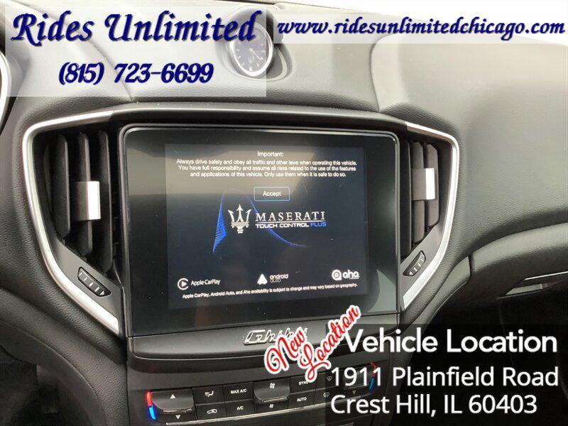 used 2018 Maserati Ghibli car, priced at $15,995