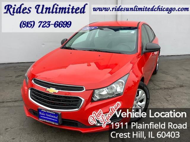 used 2016 Chevrolet Cruze Limited car, priced at $8,995