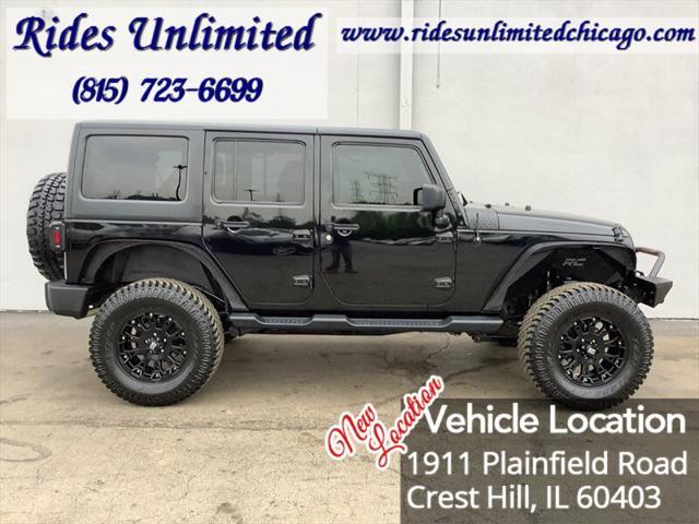 used 2015 Jeep Wrangler Unlimited car, priced at $19,995