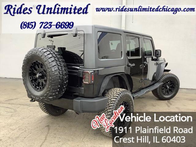 used 2015 Jeep Wrangler Unlimited car, priced at $19,995