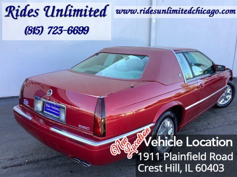 used 2002 Cadillac Eldorado car, priced at $10,995