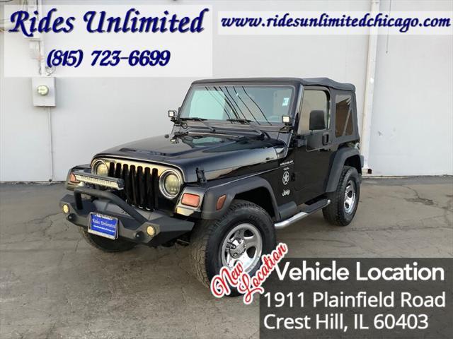 used 2002 Jeep Wrangler car, priced at $9,995