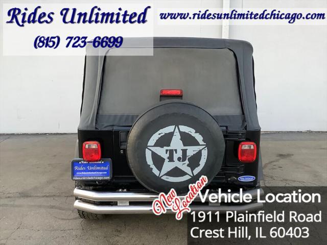 used 2002 Jeep Wrangler car, priced at $9,995