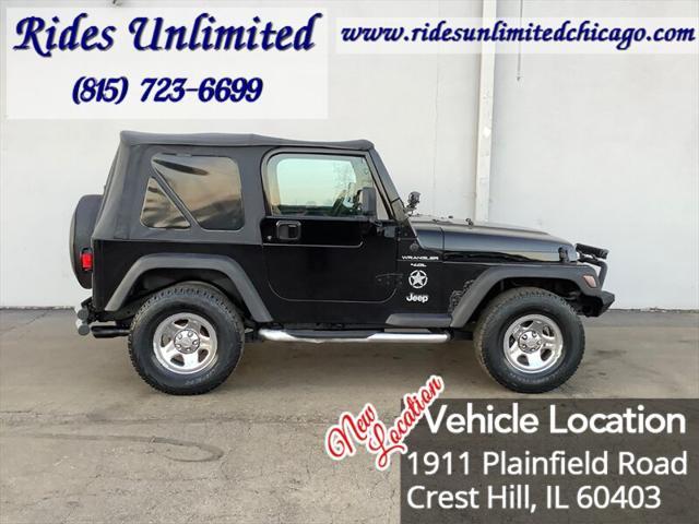 used 2002 Jeep Wrangler car, priced at $9,995