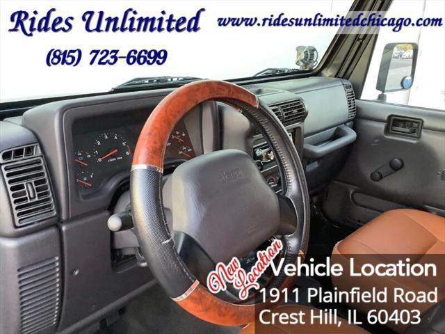 used 2002 Jeep Wrangler car, priced at $9,995