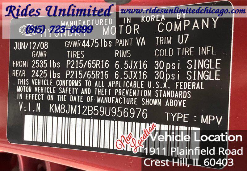 used 2009 Hyundai Tucson car, priced at $3,995