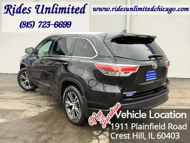 used 2016 Toyota Highlander car, priced at $20,995