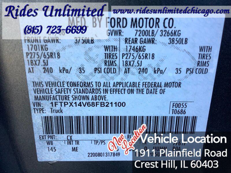 used 2008 Ford F-150 car, priced at $6,495