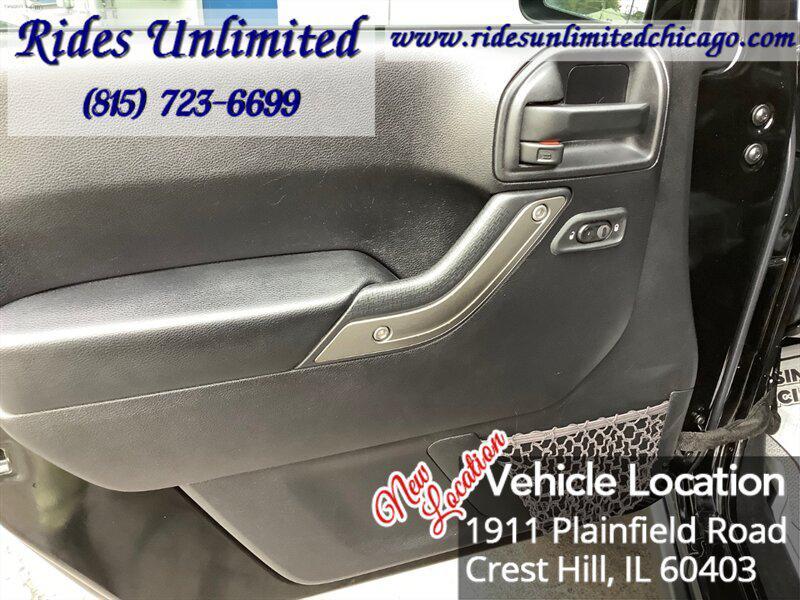 used 2016 Jeep Wrangler Unlimited car, priced at $16,795