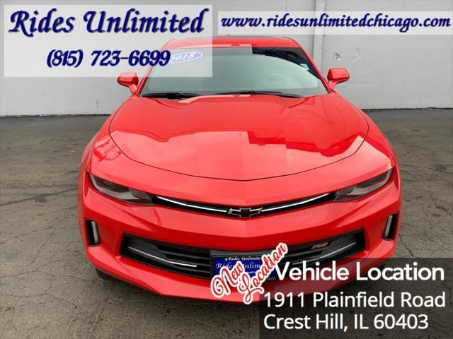 used 2018 Chevrolet Camaro car, priced at $16,995