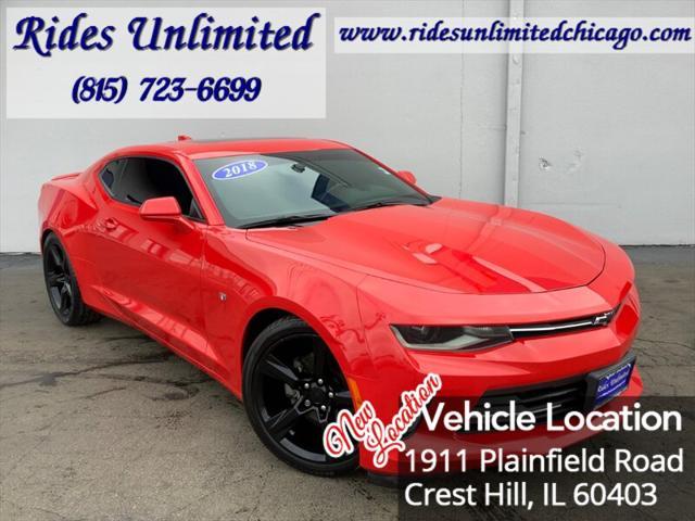 used 2018 Chevrolet Camaro car, priced at $16,995