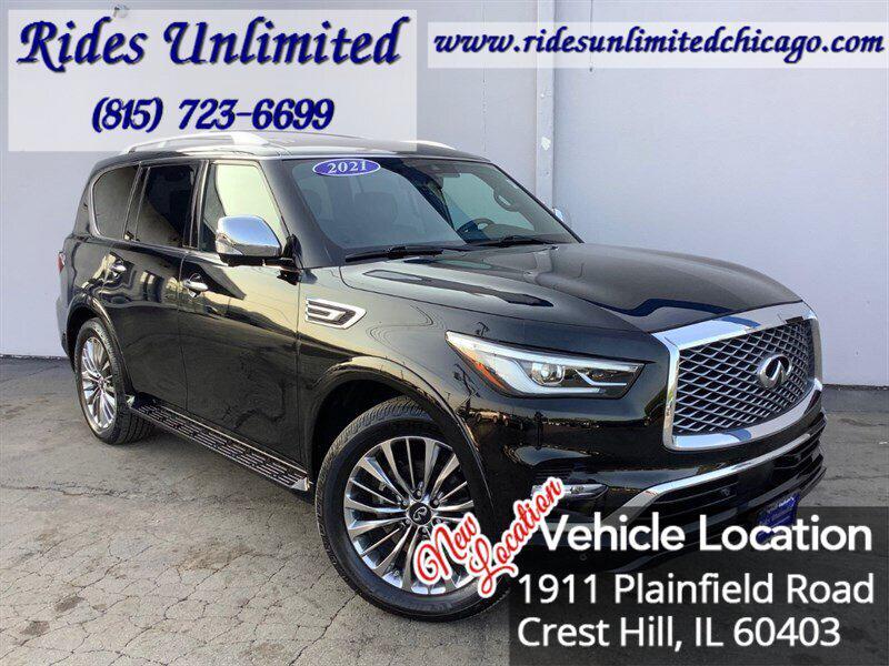used 2021 INFINITI QX80 car, priced at $26,995