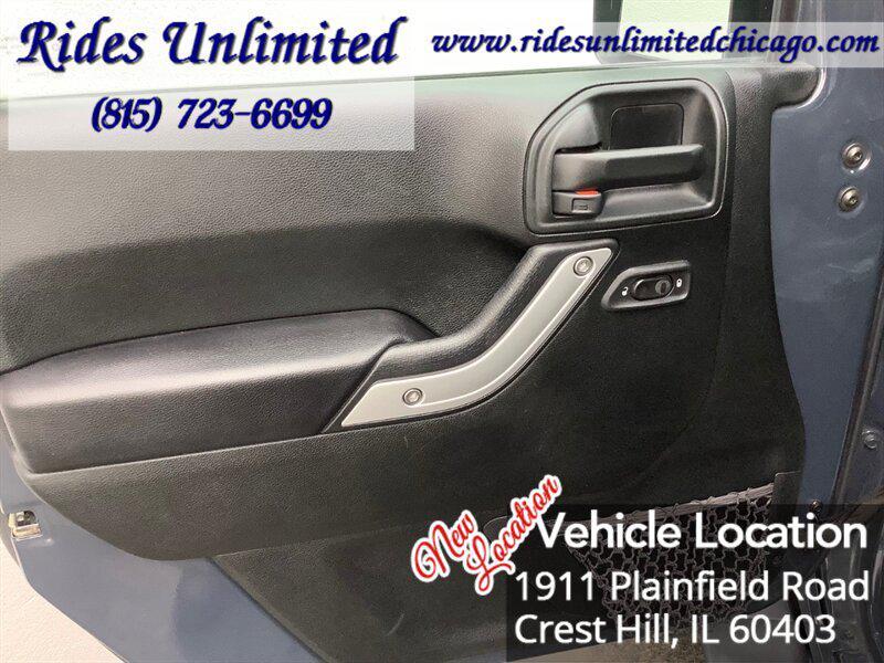 used 2017 Jeep Wrangler Unlimited car, priced at $15,995