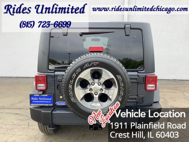 used 2017 Jeep Wrangler Unlimited car, priced at $15,995