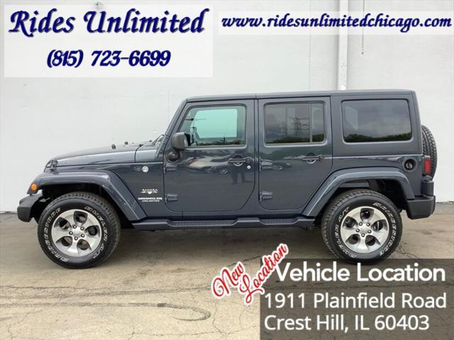 used 2017 Jeep Wrangler Unlimited car, priced at $16,995