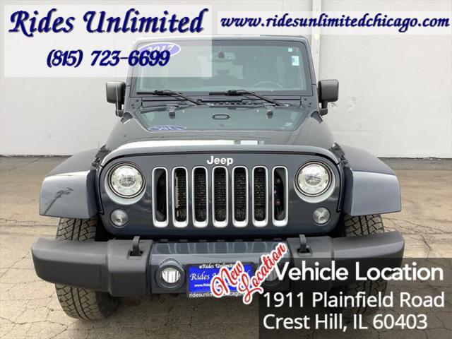 used 2017 Jeep Wrangler Unlimited car, priced at $16,995