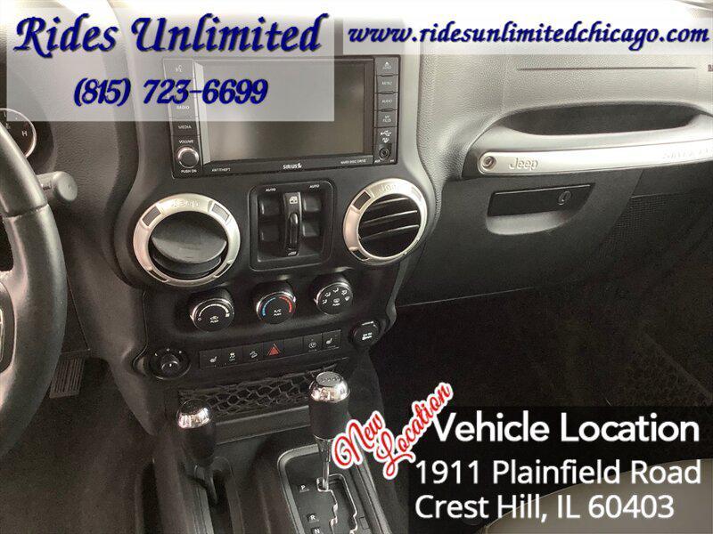 used 2017 Jeep Wrangler Unlimited car, priced at $15,995