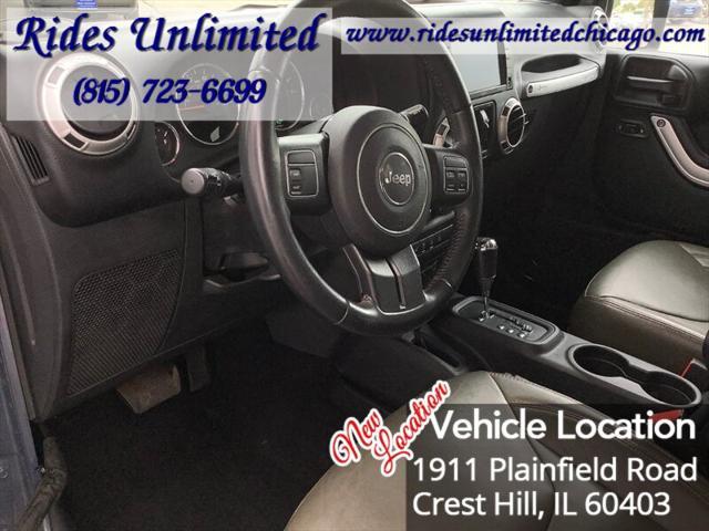 used 2017 Jeep Wrangler Unlimited car, priced at $16,995