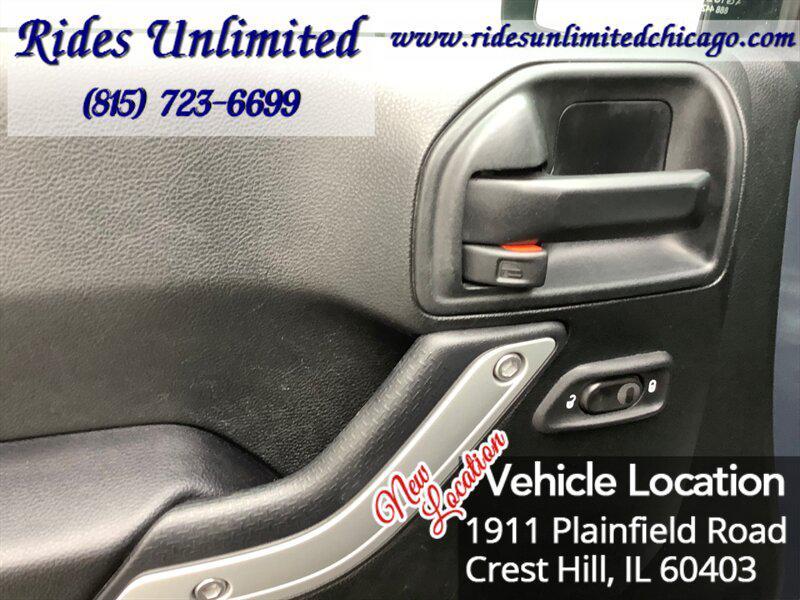 used 2017 Jeep Wrangler Unlimited car, priced at $15,995