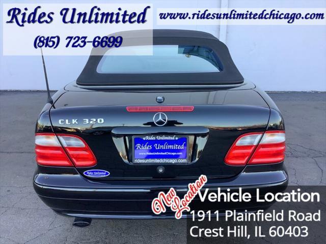 used 2000 Mercedes-Benz CLK-Class car, priced at $7,995