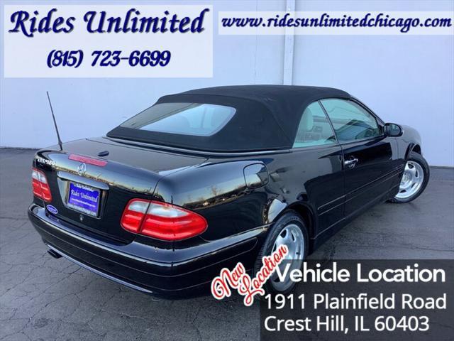 used 2000 Mercedes-Benz CLK-Class car, priced at $7,995