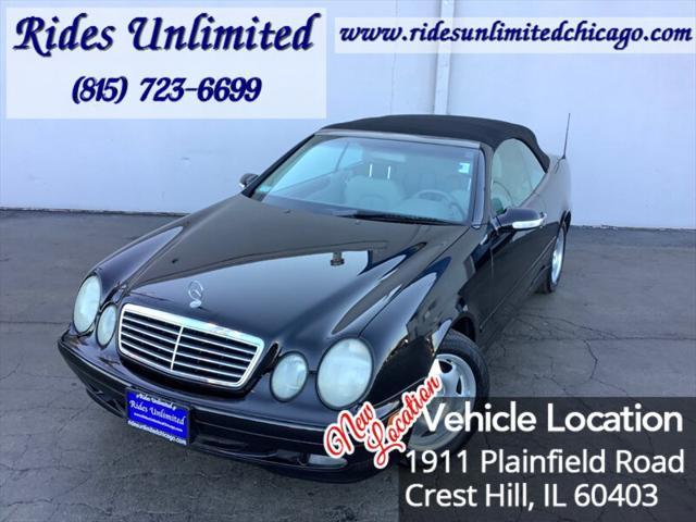 used 2000 Mercedes-Benz CLK-Class car, priced at $7,995