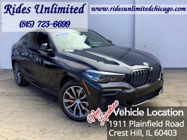 used 2022 BMW X6 car, priced at $52,995
